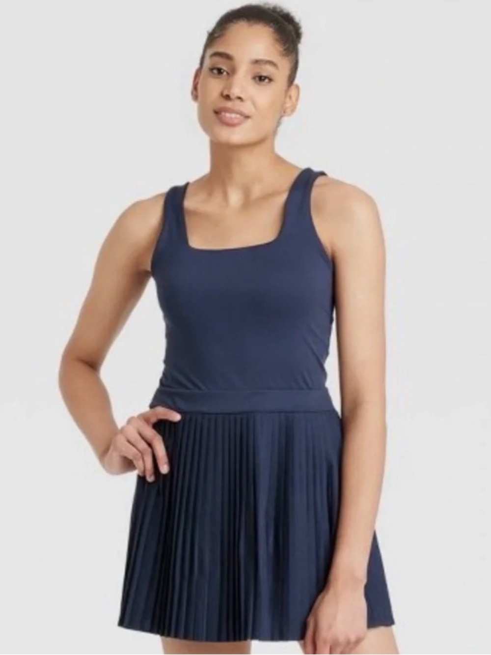 Women's All In Motion Pleated Active Dress